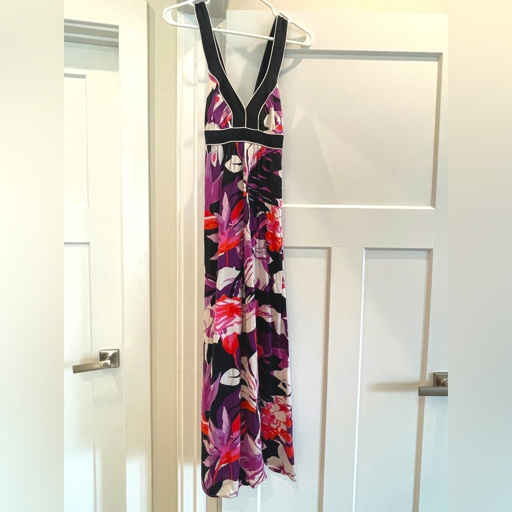 Maxi Dress with cross back, Banana Republic—Vacation dress!